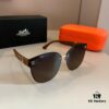 Hermes Women's Sunglasses, Oval Lenses, Ultra-Premium Custom Design, Essential for Travel and Driving