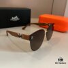 Hermes Women's Sunglasses, Oval Lenses, Ultra-Premium Custom Design, Essential for Travel and Driving