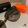 Hermes Women's Sunglasses, Oval Lenses, Ultra-Premium Custom Design, Essential for Travel and Driving