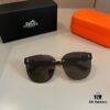 Hermes Women's Sunglasses, Oval Lenses, Ultra-Premium Custom Design, Essential for Travel and Driving
