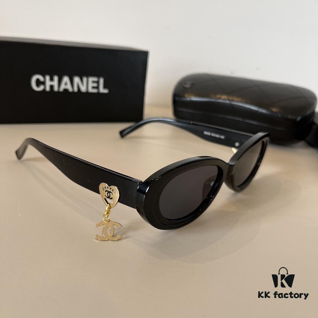 Chanel Sunglasses, Sun Glasses, High-End European and American Style, Super Flattering Face Shape Design