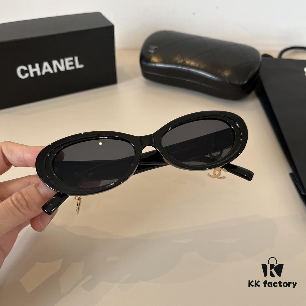 Chanel Sunglasses, Sun Glasses, High-End European and American Style, Super Flattering Face Shape Design