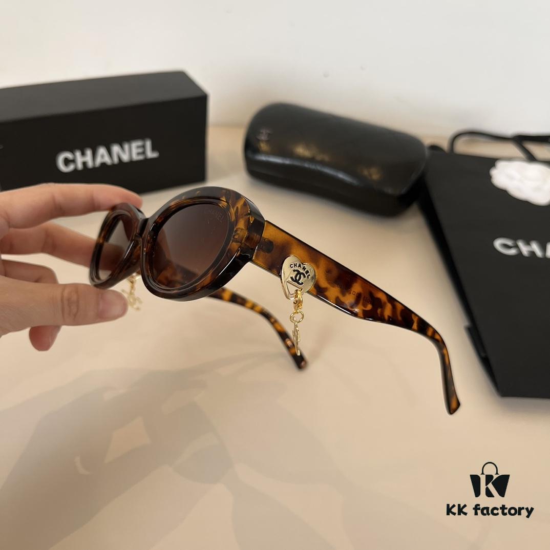 Chanel Sunglasses, Sun Glasses, High-End European and American Style, Super Flattering Face Shape Design