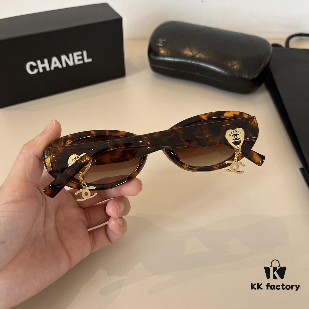 Chanel Sunglasses, Sun Glasses, High-End European and American Style, Super Flattering Face Shape Design