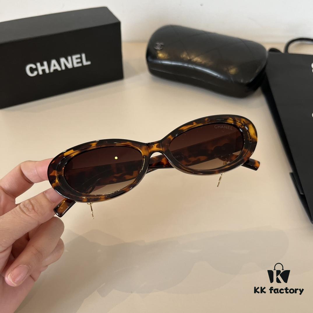 Chanel Sunglasses, Sun Glasses, High-End European and American Style, Super Flattering Face Shape Design