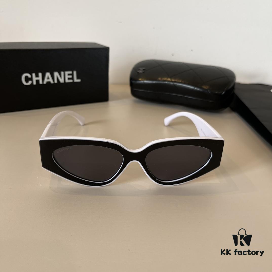 Chanel Sunglasses, Sun Glasses, High-End European and American Style, Super Flattering Face Shape Sunglasses