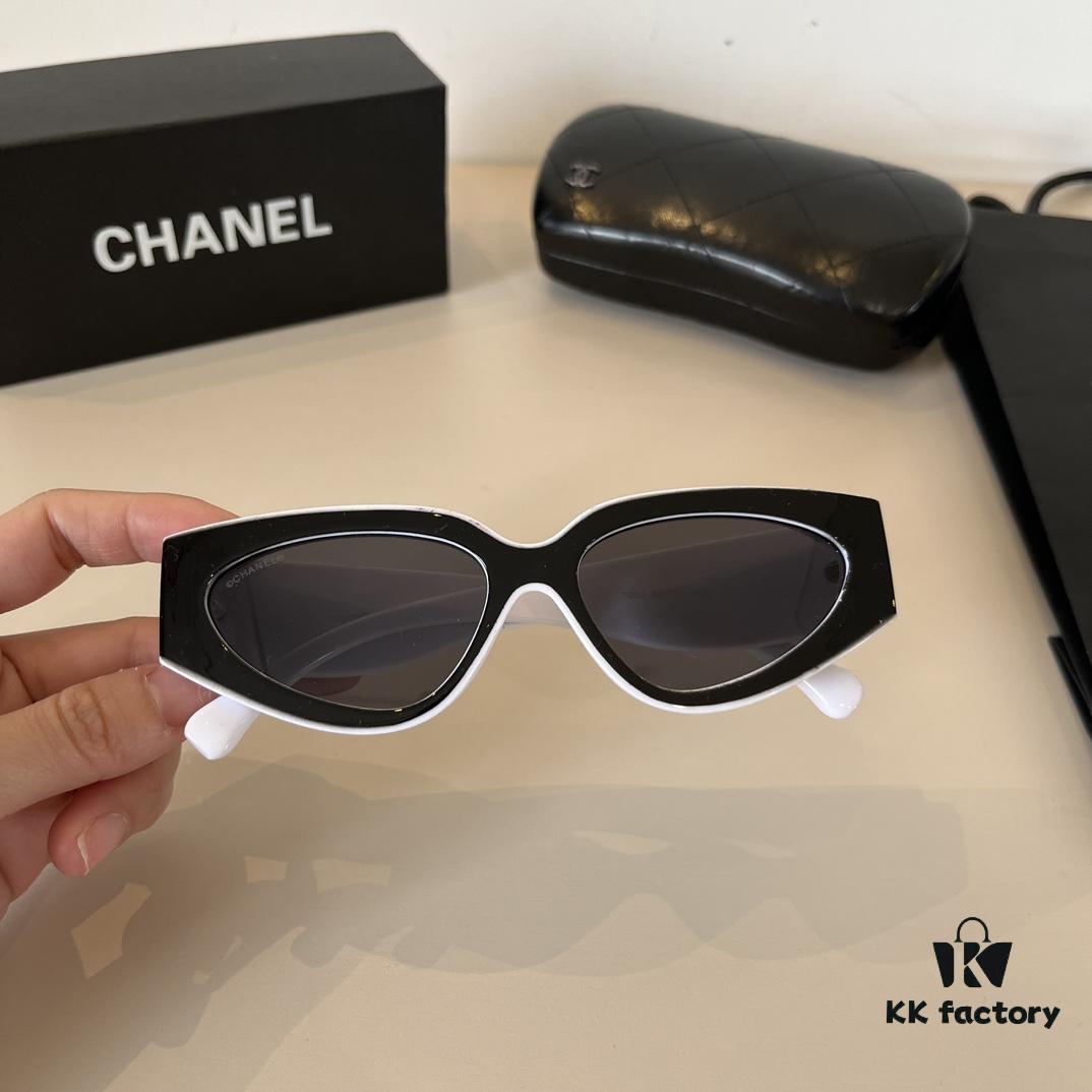 Chanel Sunglasses, Sun Glasses, High-End European and American Style, Super Flattering Face Shape Sunglasses