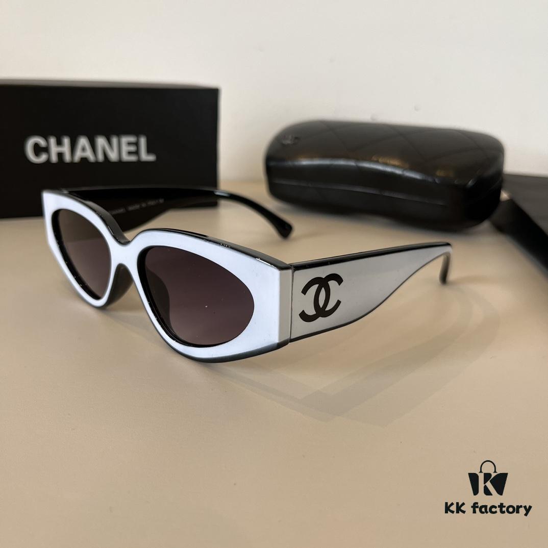 Chanel Sunglasses, Sun Glasses, High-End European and American Style, Super Flattering Face Shape Sunglasses