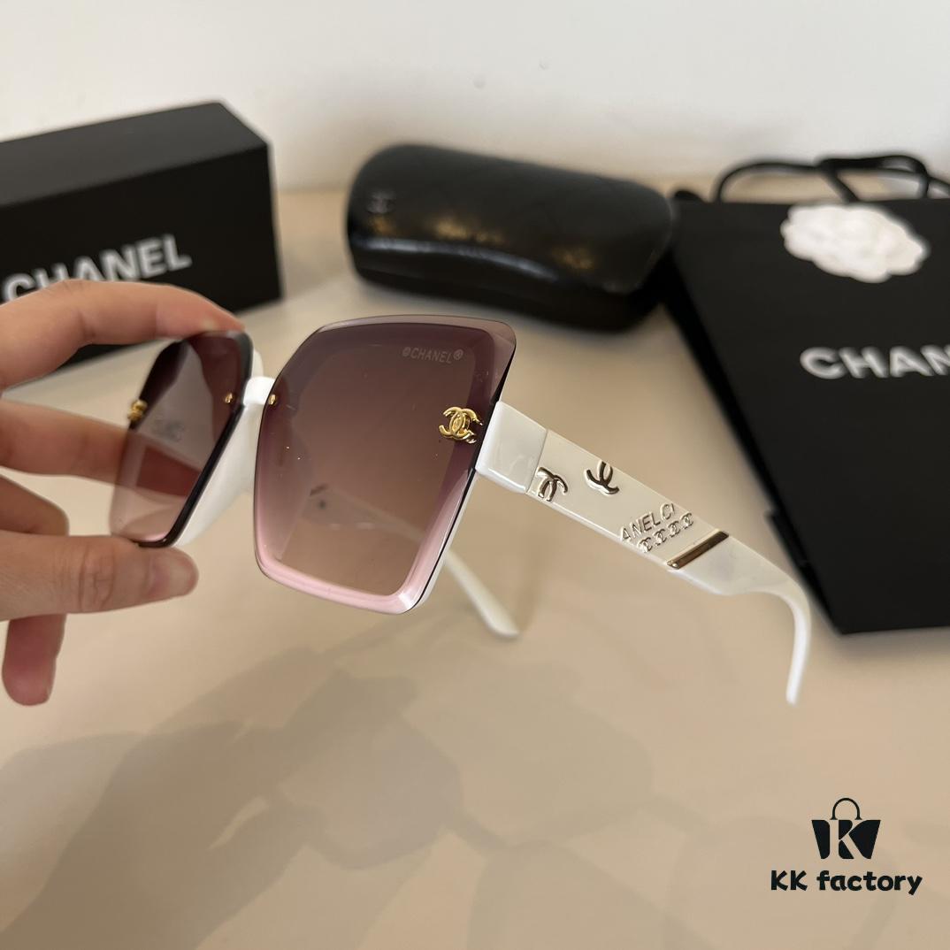 Chanel Sunglasses, Sun Glasses, High-End European and American Style, Super Flattering Face Shape Sunglasses