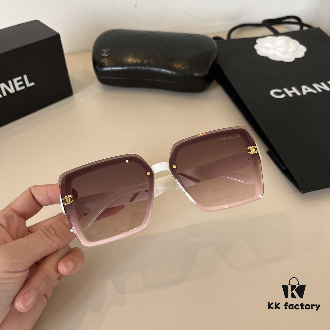 Chanel Sunglasses, Sun Glasses, High-End European and American Style, Super Flattering Face Shape Sunglasses