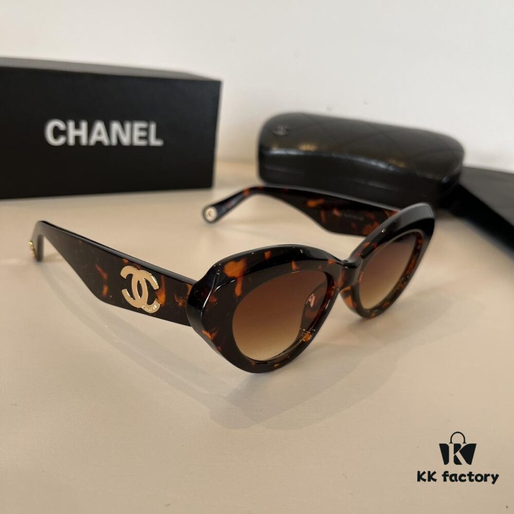 Chanel Sunglasses, Sun Polarized Glasses, High-End European and American Style, Super Flattering Face Shape Sunglasses