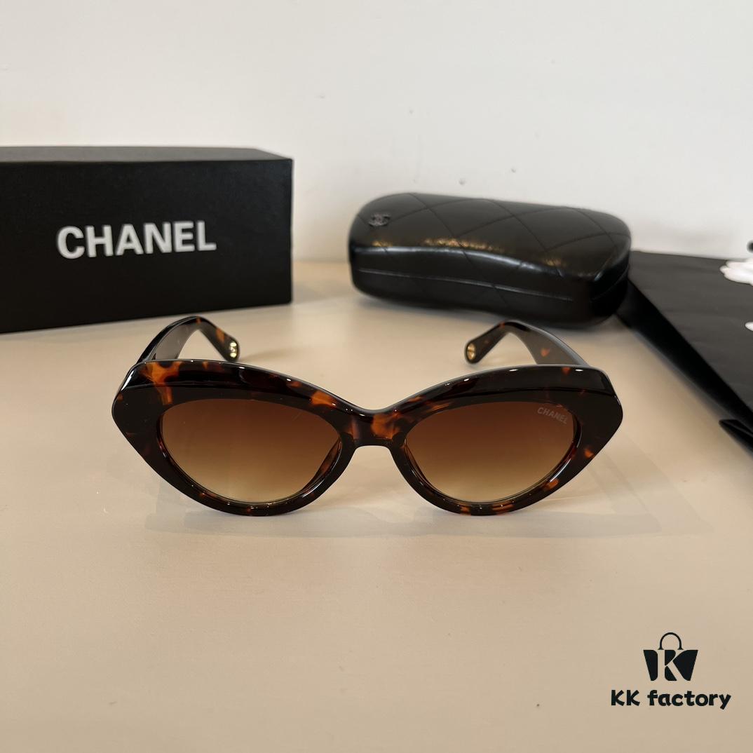 Chanel Sunglasses, Sun Polarized Glasses, High-End European and American Style, Super Flattering Face Shape Sunglasses