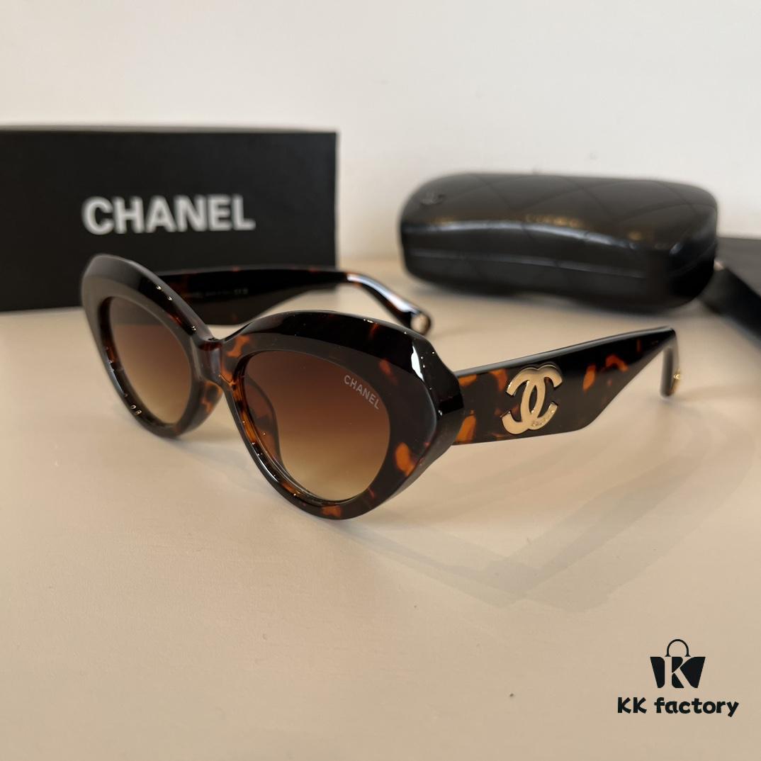 Chanel Sunglasses, Sun Polarized Glasses, High-End European and American Style, Super Flattering Face Shape Sunglasses