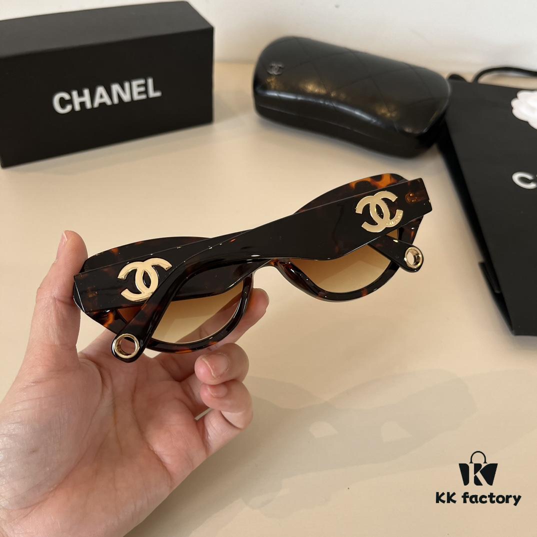 Chanel Sunglasses, Sun Polarized Glasses, High-End European and American Style, Super Flattering Face Shape Sunglasses