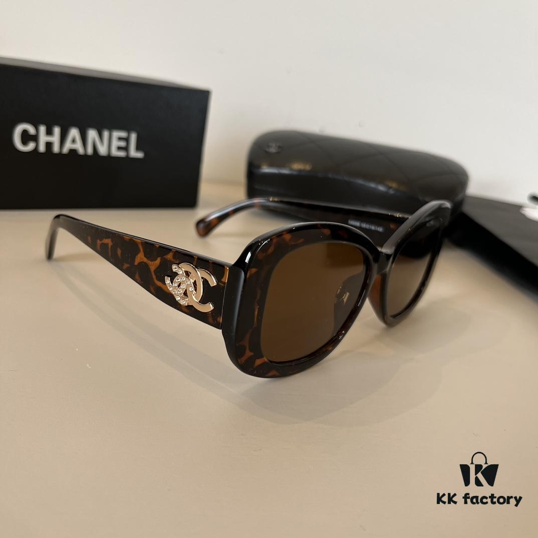 Chanel Sunglasses, Polarized Sun Protection Glasses, High-End European and American Style, Flattering Face Shape Design