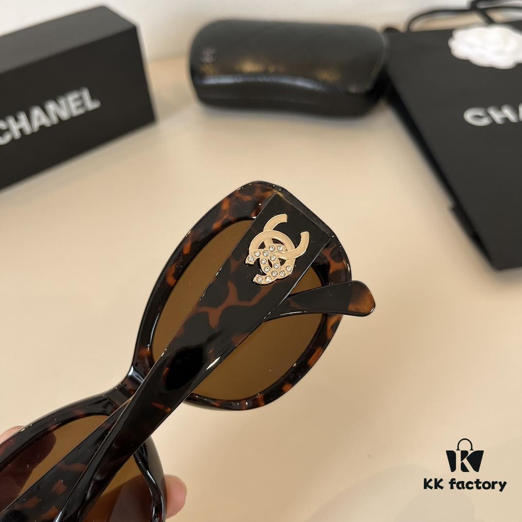 Chanel Sunglasses, Polarized Sun Protection Glasses, High-End European and American Style, Flattering Face Shape Design