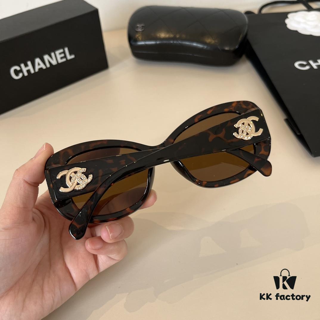 Chanel Sunglasses, Polarized Sun Protection Glasses, High-End European and American Style, Flattering Face Shape Design