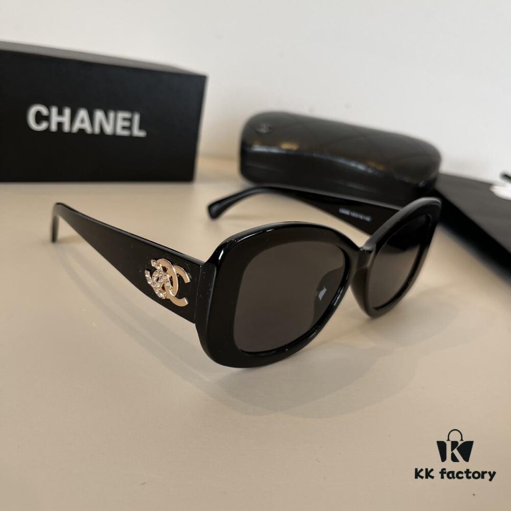 Chanel Sunglasses, Polarized Sun Protection Glasses, High-End European and American Style, Super Flattering Face-Shaping Design