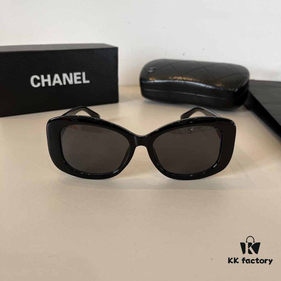 Chanel Sunglasses, Polarized Sun Protection Glasses, High-End European and American Style, Super Flattering Face-Shaping Design