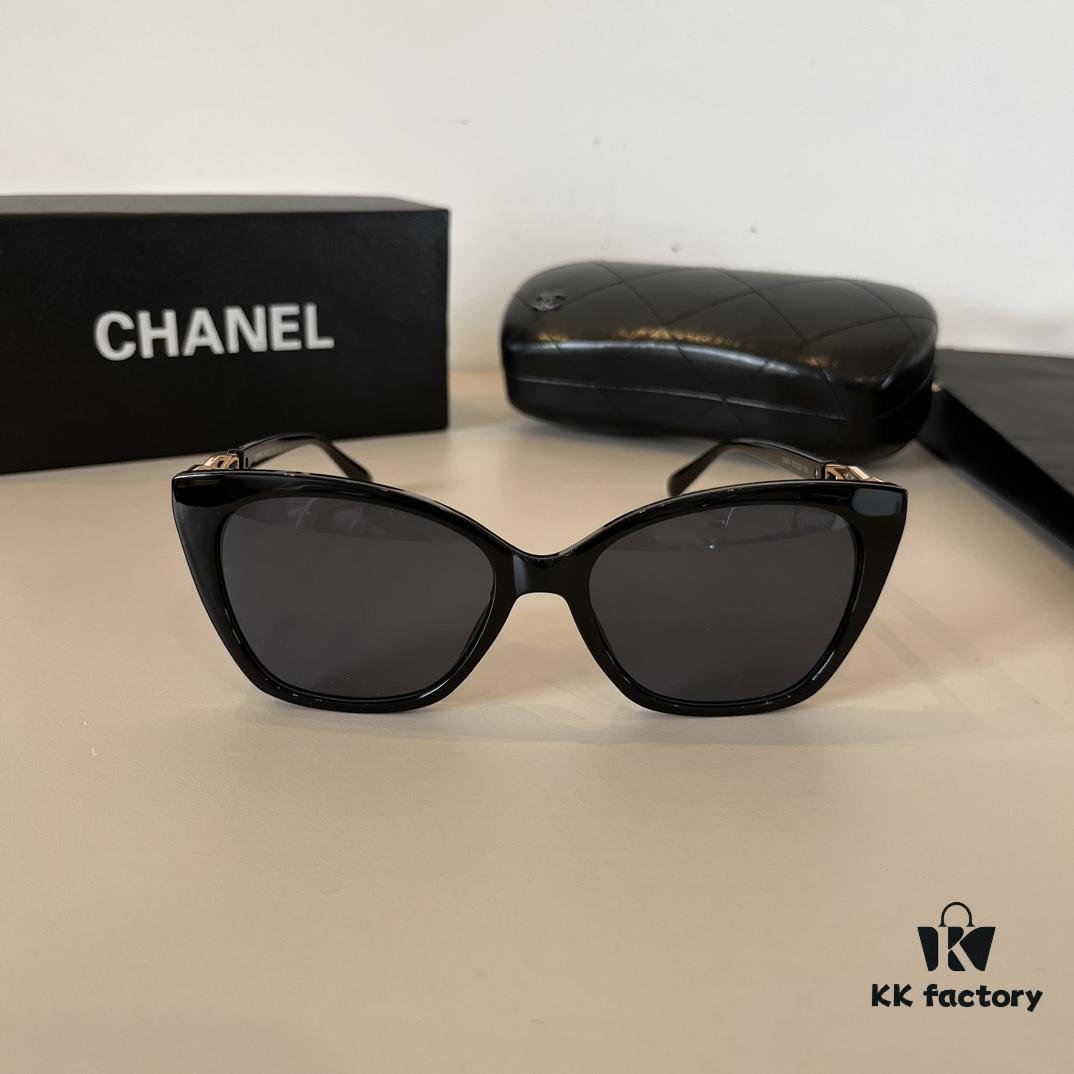 Chanel Sunglasses, Polarized Sun Protection Glasses, High-End European and American Style, Super Flattering Face Shape Design