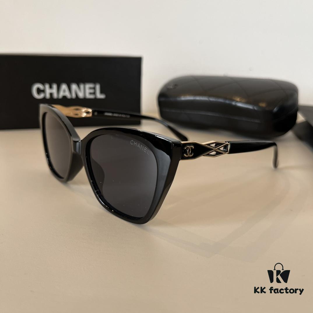 Chanel Sunglasses, Polarized Sun Protection Glasses, High-End European and American Style, Super Flattering Face Shape Design