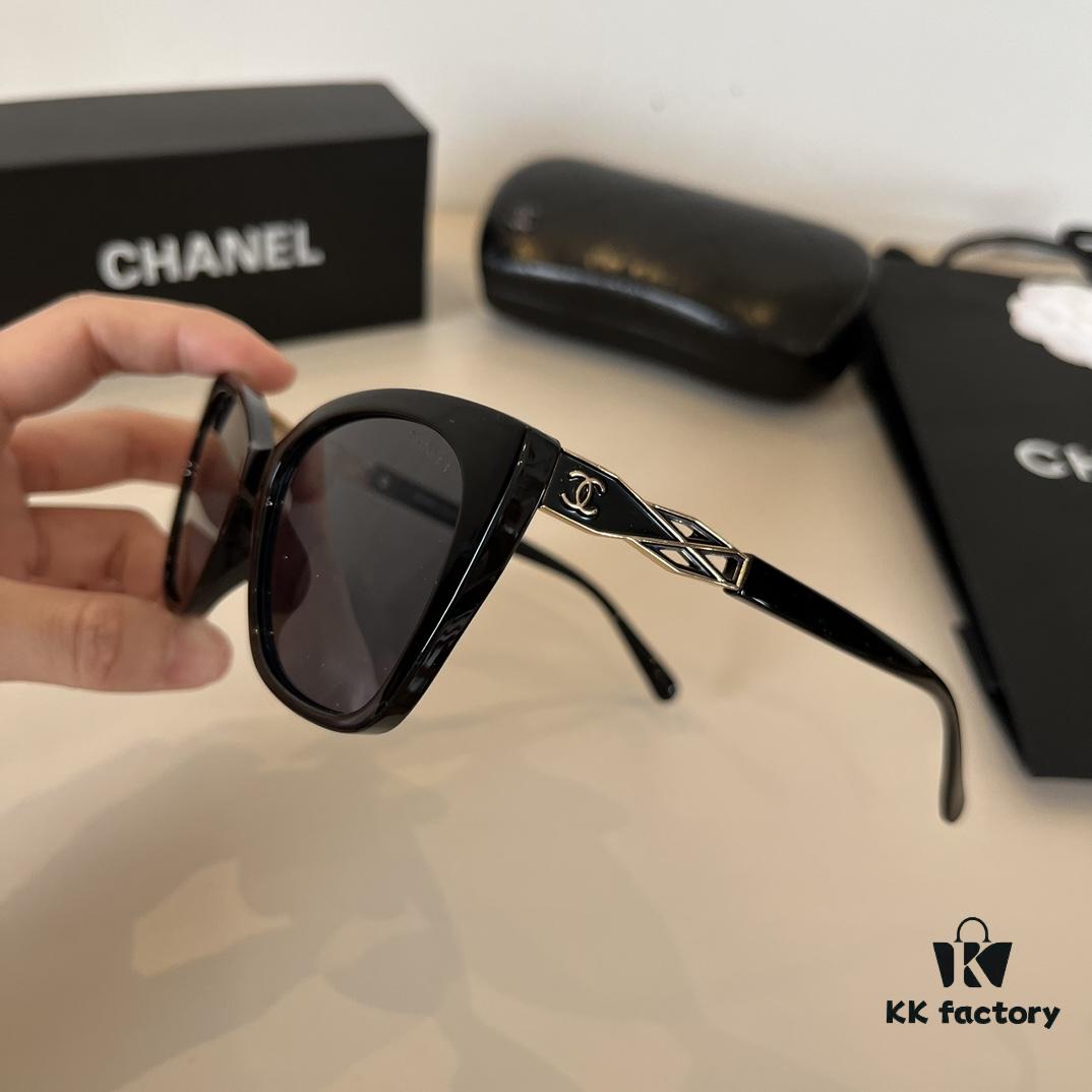 Chanel Sunglasses, Polarized Sun Protection Glasses, High-End European and American Style, Super Flattering Face Shape Design