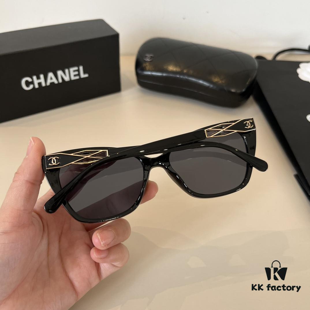 Chanel Sunglasses, Polarized Sun Protection Glasses, High-End European and American Style, Super Flattering Face Shape Design