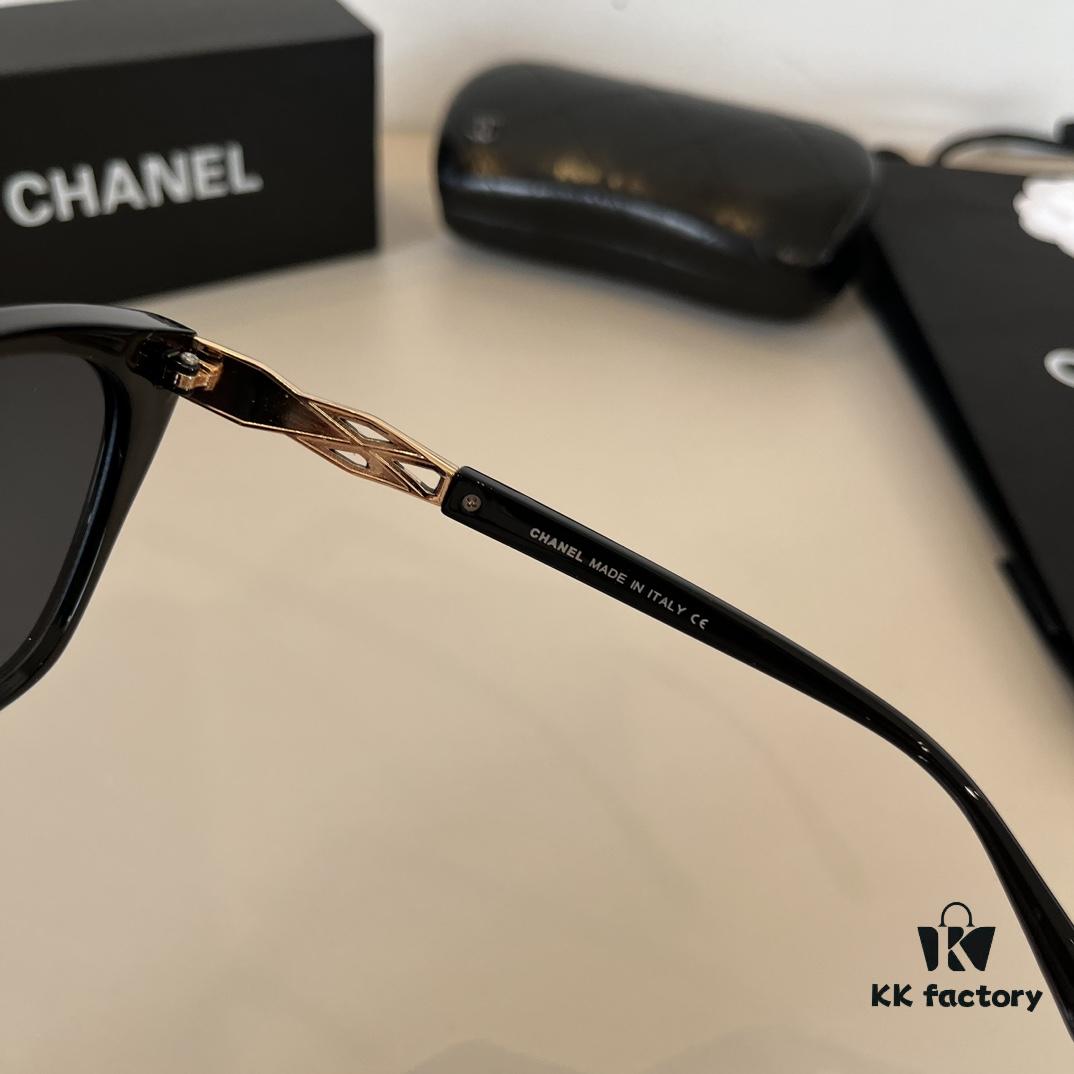 Chanel Sunglasses, Polarized Sun Protection Glasses, High-End European and American Style, Super Flattering Face Shape Design