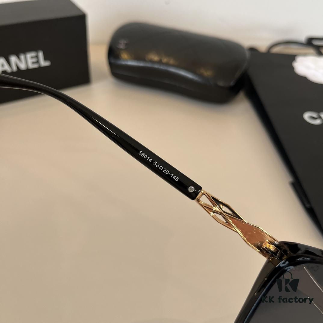 Chanel Sunglasses, Polarized Sun Protection Glasses, High-End European and American Style, Super Flattering Face Shape Design