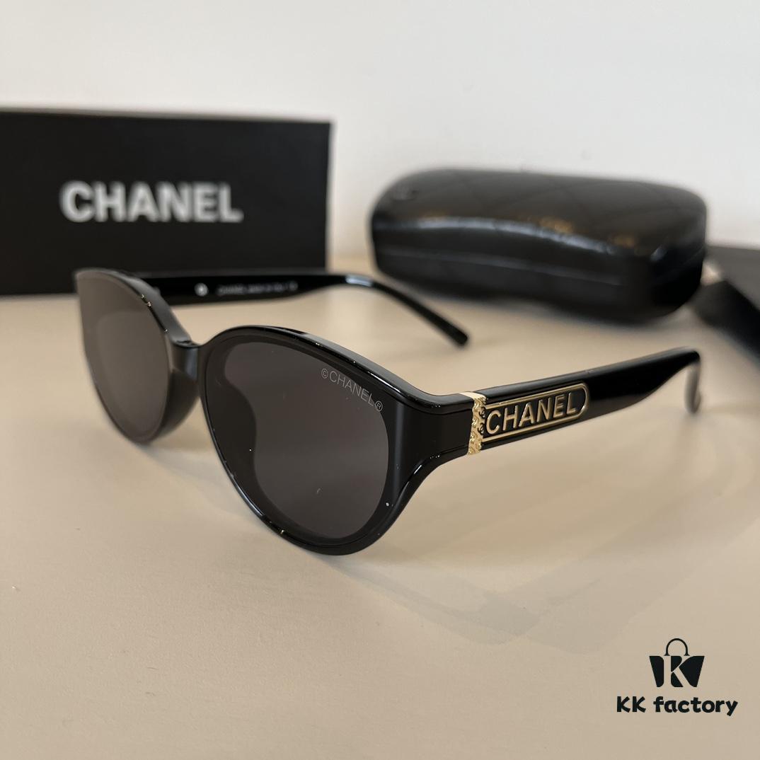 Chanel Sunglasses, Polarized Sun Protection Glasses, High-End European and American Style, Super Flattering Face-Shaping Design