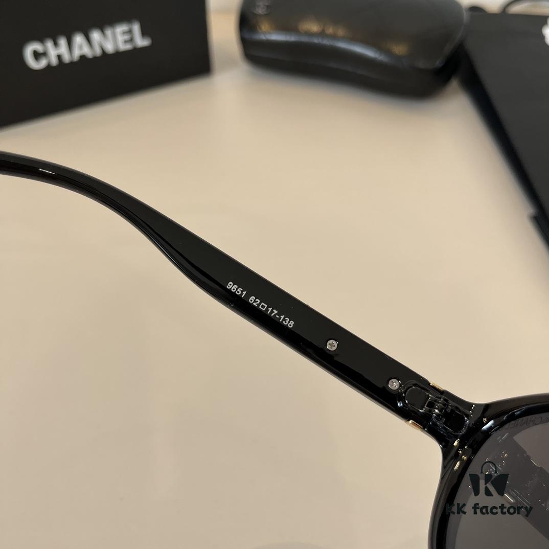 Chanel Sunglasses, Polarized Sun Protection Glasses, High-End European and American Style, Super Flattering Face-Shaping Design