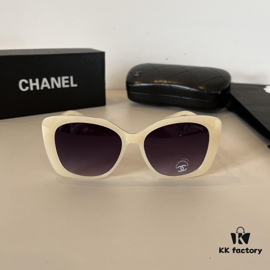 Chanel Sunglasses, Polarized Sun Protection Glasses, High-End European and American Style, Super Flattering Face-Shaping Design