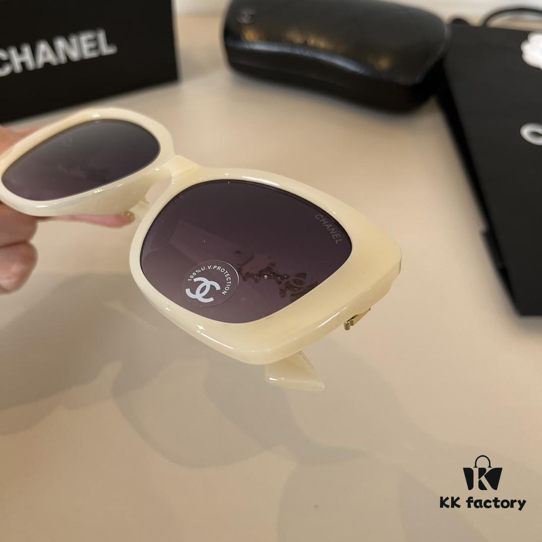 Chanel Sunglasses, Polarized Sun Protection Glasses, High-End European and American Style, Super Flattering Face-Shaping Design