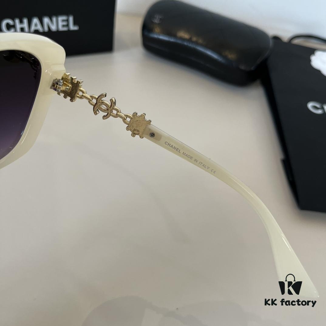 Chanel Sunglasses, Polarized Sun Protection Glasses, High-End European and American Style, Super Flattering Face-Shaping Design