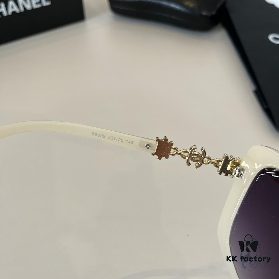 Chanel Sunglasses, Polarized Sun Protection Glasses, High-End European and American Style, Super Flattering Face-Shaping Design