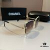 Chanel Sunglasses, Absolutely In Love, The Moment You Wear Them, The Aura Is Perfectly Captured, Greatly Slimming The Face, Large Frame Yet Lightweight, Temples Designed At Just The Right Curve, Comfortable And Light On The Ears