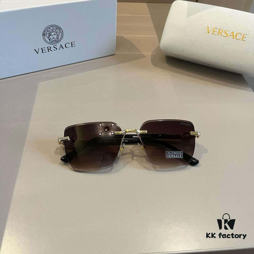 VERSACE Versace Fashion Sunglasses, Unisex European and American Style Sun Protection Glasses, Perfect for Enhancing Facial Features