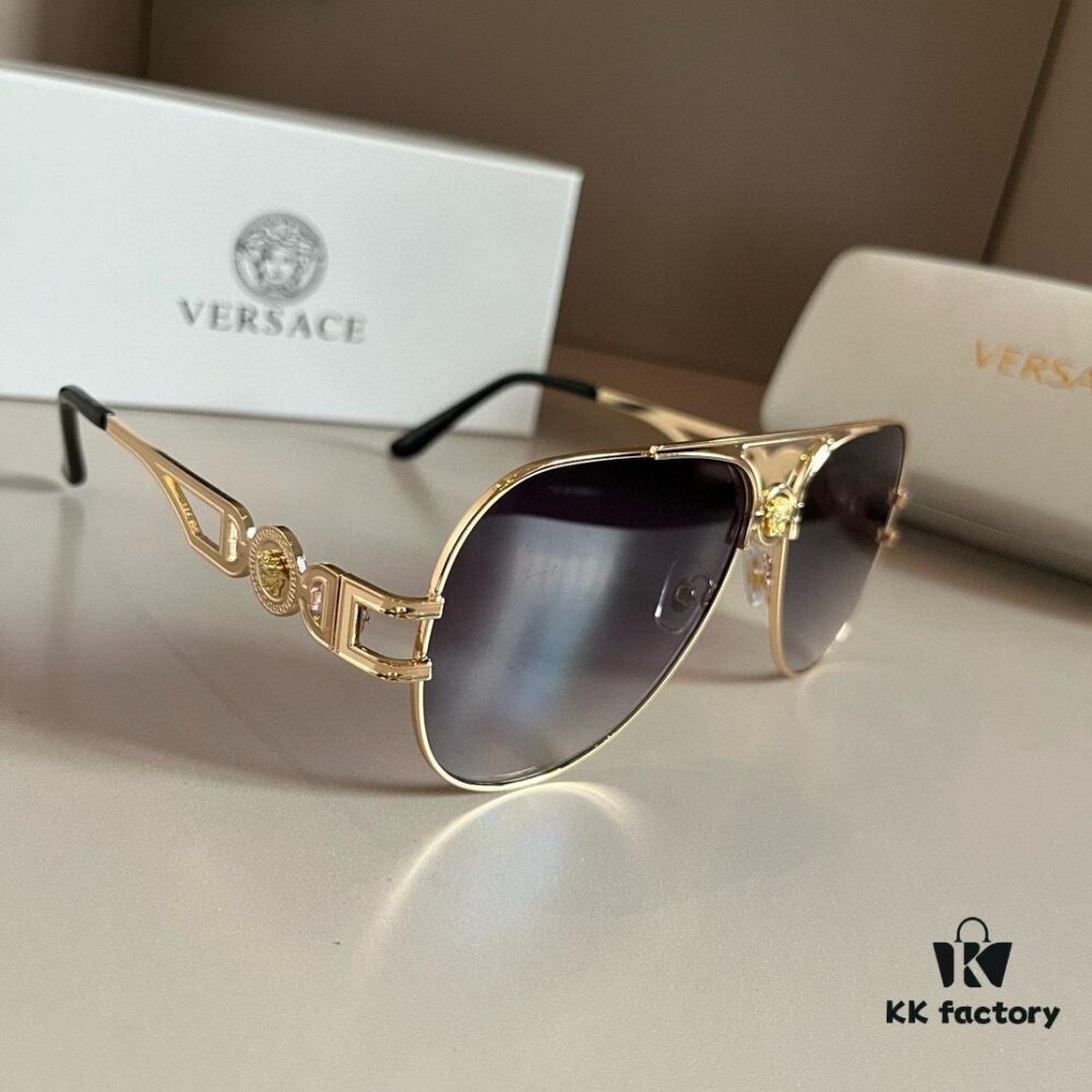 VERSACE Versace Fashion Sunglasses, Men's Polarized Sunglasses, Stylish Sun Protection for Face Contour Enhancement