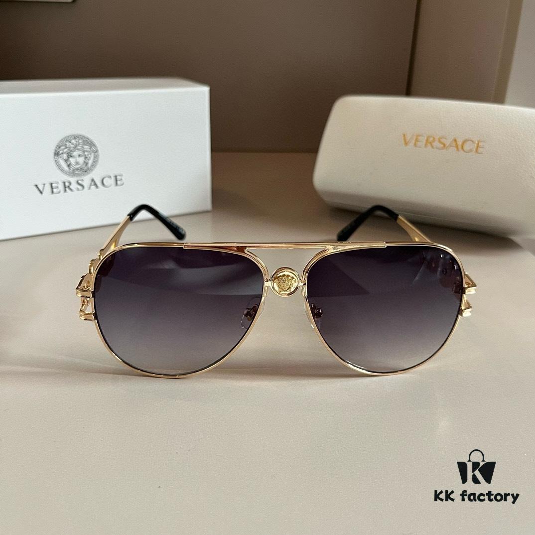 VERSACE Versace Fashion Sunglasses, Men's Polarized Sunglasses, Stylish Sun Protection for Face Contour Enhancement
