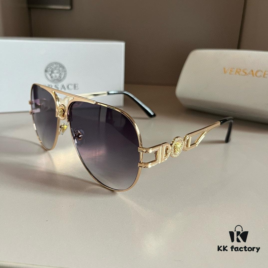 VERSACE Versace Fashion Sunglasses, Men's Polarized Sunglasses, Stylish Sun Protection for Face Contour Enhancement