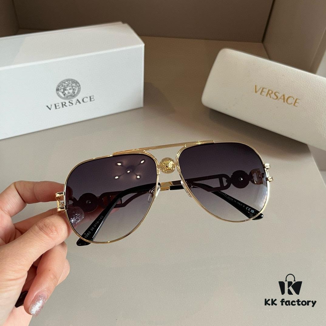 VERSACE Versace Fashion Sunglasses, Men's Polarized Sunglasses, Stylish Sun Protection for Face Contour Enhancement