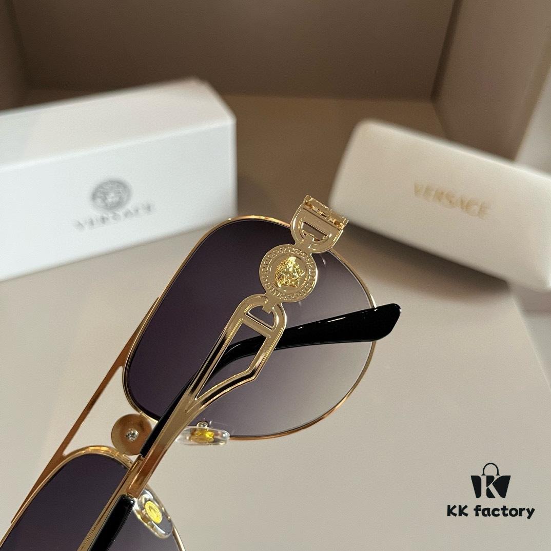 VERSACE Versace Fashion Sunglasses, Men's Polarized Sunglasses, Stylish Sun Protection for Face Contour Enhancement
