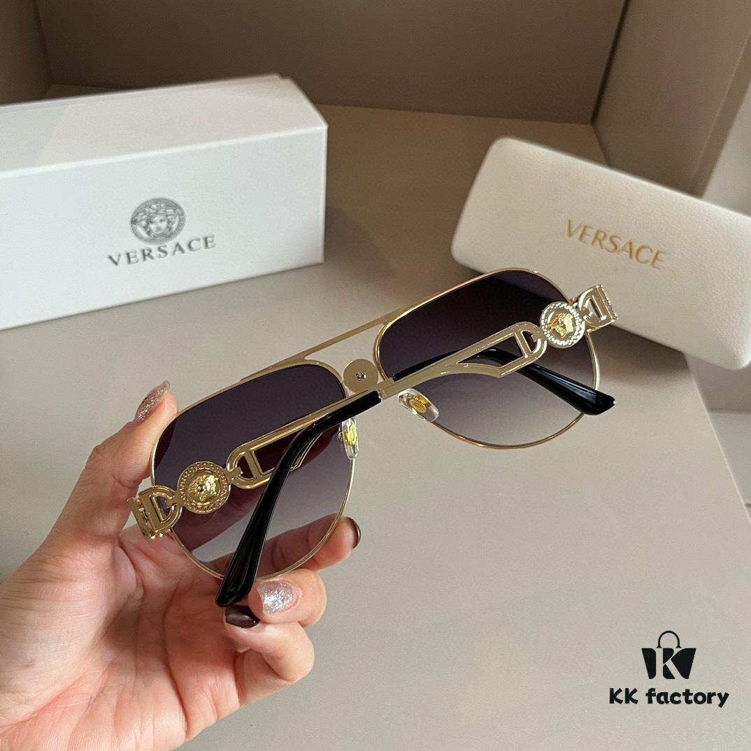 VERSACE Versace Fashion Sunglasses, Men's Polarized Sunglasses, Stylish Sun Protection for Face Contour Enhancement