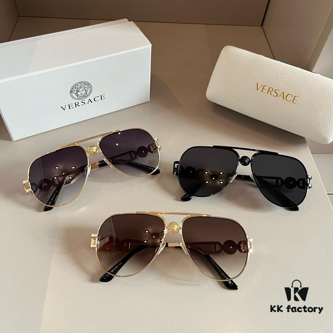 VERSACE Versace Fashion Sunglasses, Men's Polarized Sunglasses, Stylish Sun Protection for Face Contour Enhancement