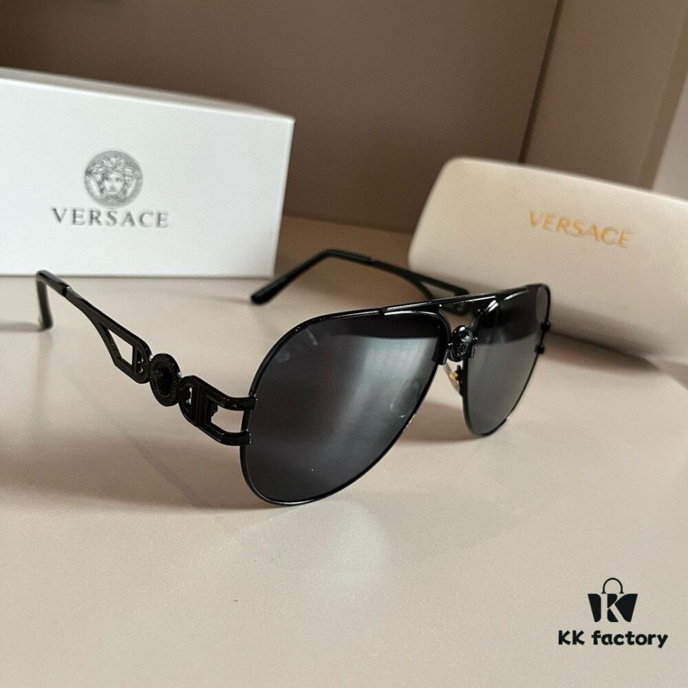 VERSACE Versace Fashion Sunglasses, Men's Polarized Sunglasses, Stylish Sun Protection for Face Contour Enhancement