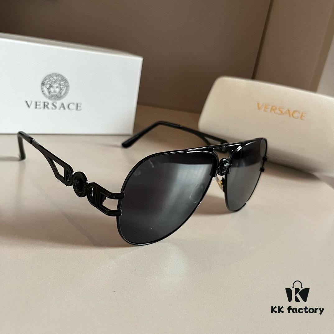 VERSACE Versace Fashion Sunglasses, Men's Polarized Sunglasses, Stylish Sun Protection for Face Contour Enhancement