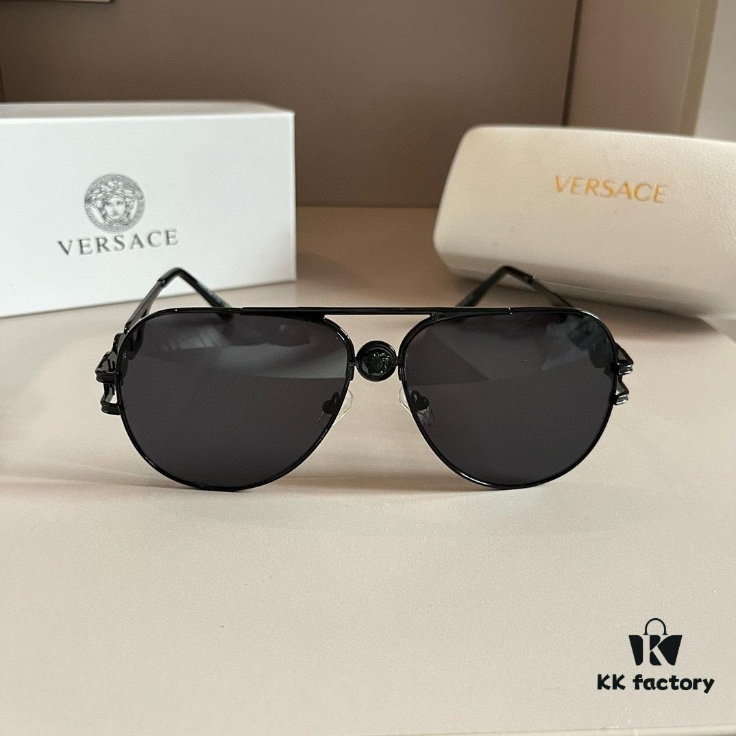 VERSACE Versace Fashion Sunglasses, Men's Polarized Sunglasses, Stylish Sun Protection for Face Contour Enhancement