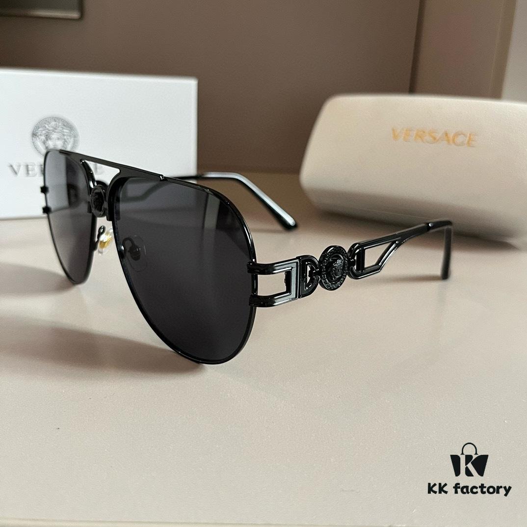 VERSACE Versace Fashion Sunglasses, Men's Polarized Sunglasses, Stylish Sun Protection for Face Contour Enhancement