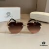 VERSACE Versace Fashion Sunglasses in European and American Style, Men's Polarized Sunglasses, Sun Protection Glasses for Men, Perfect Companion for Facial Contour Enhancement