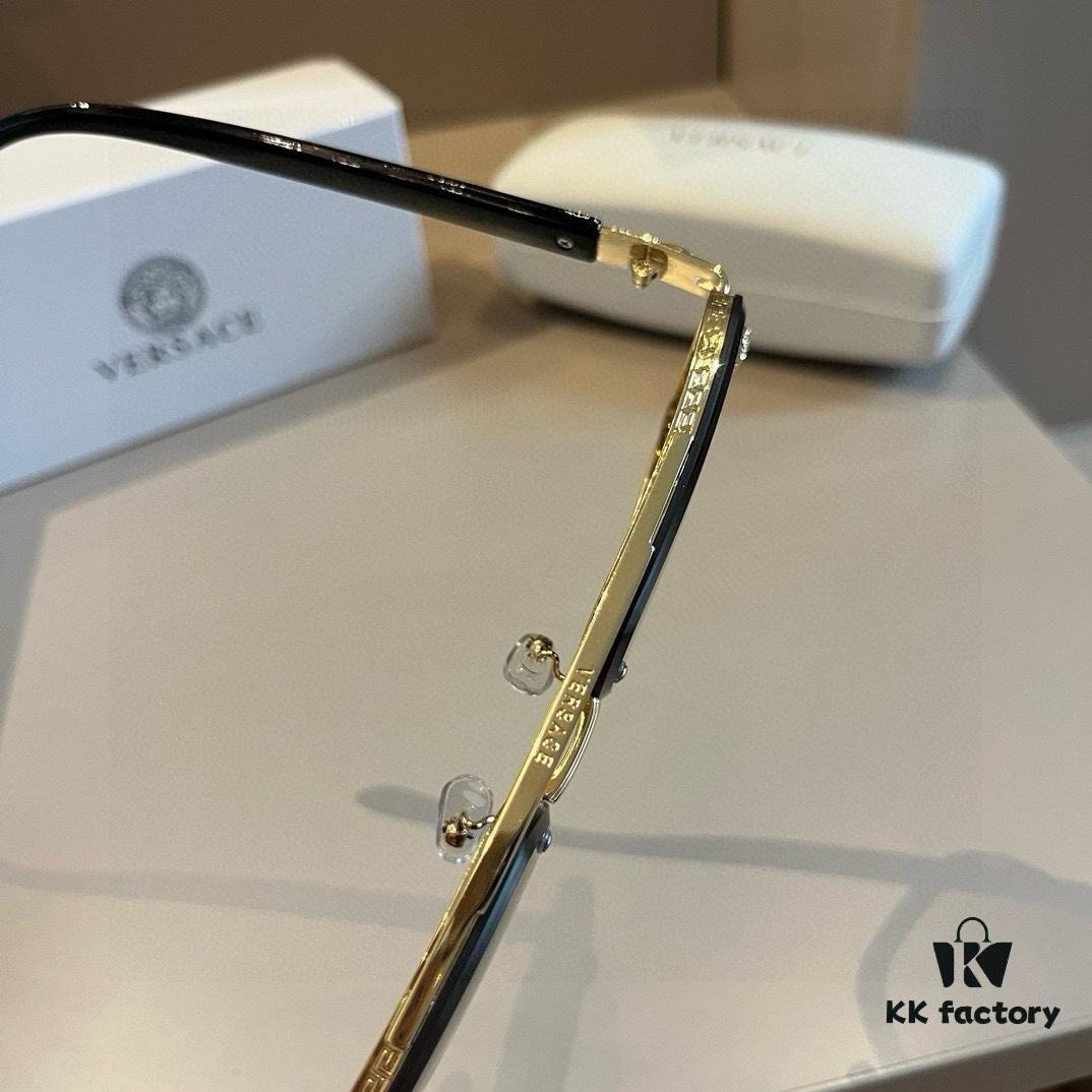 VERSACE Versace Fashion Sunglasses, Men's Polarized Sunglasses, Stylish Sun Protection Glasses for Face Contour Enhancement